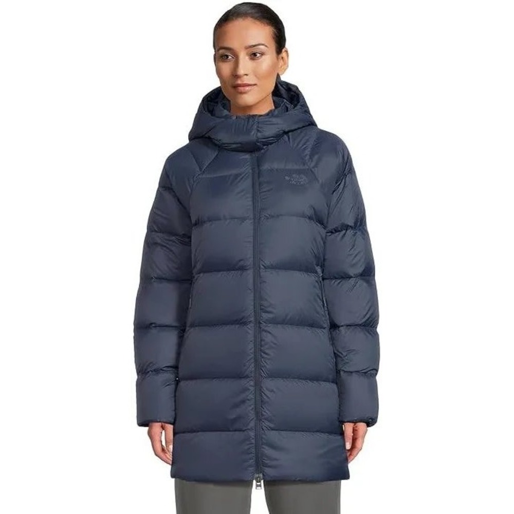 The North Face Hydrenalite City Down Hooded Parka Summit Navy coat sz M